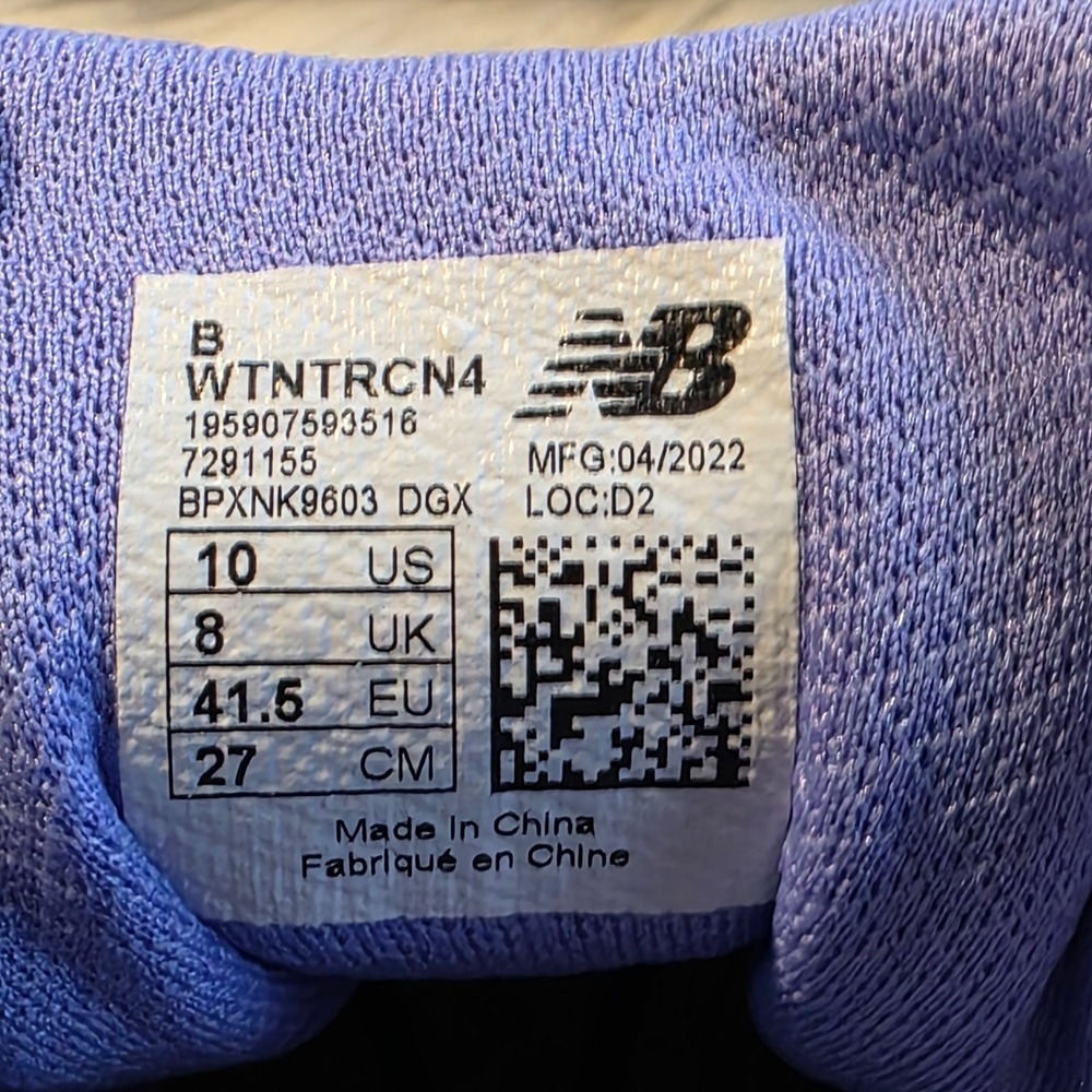 Trail Running Shoes New Balance DynaSoft Nitrel v4 Women 10B WTNTRCN4 - Picture 8 of 8